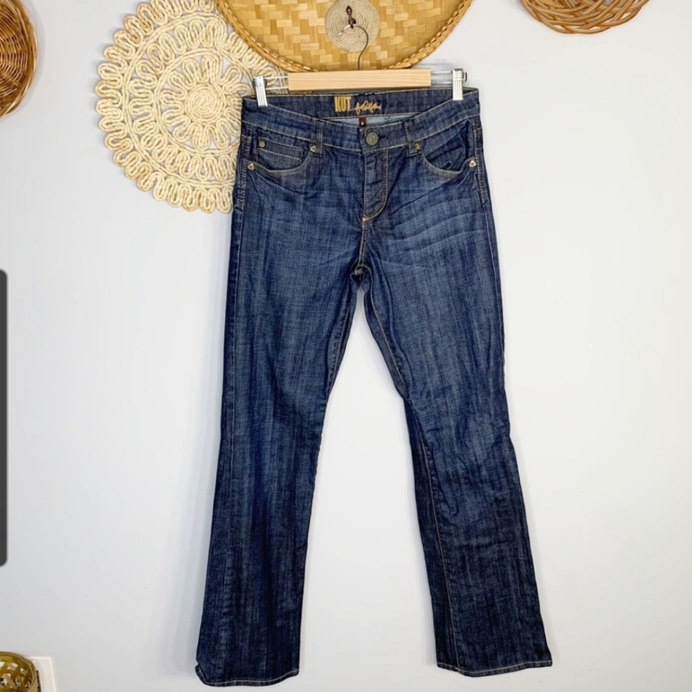 Kut From The Kloth | Farrah Baby Bootcut Dark Jean